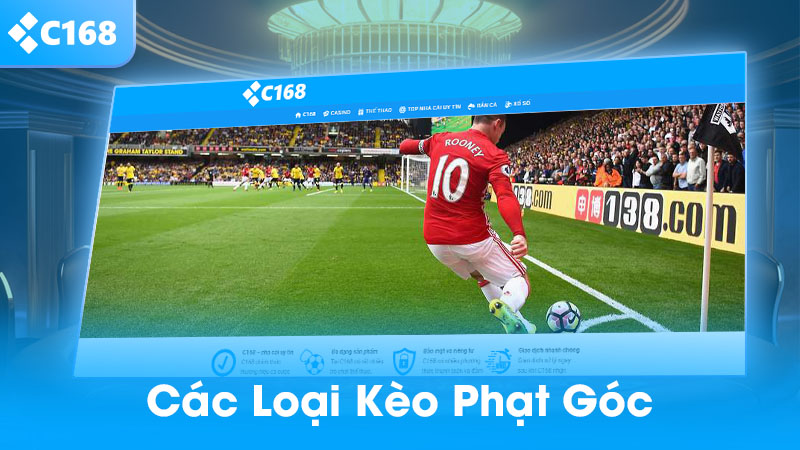 Các loại kèo phạt góc