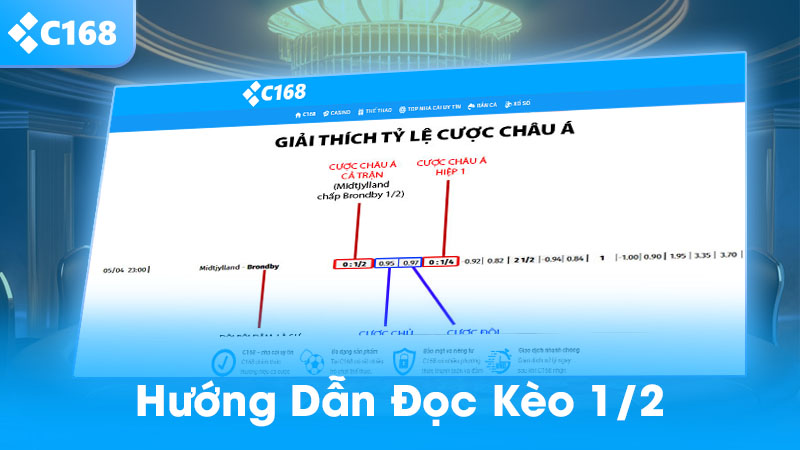 Hướng dẫn đọc kèo 1/2