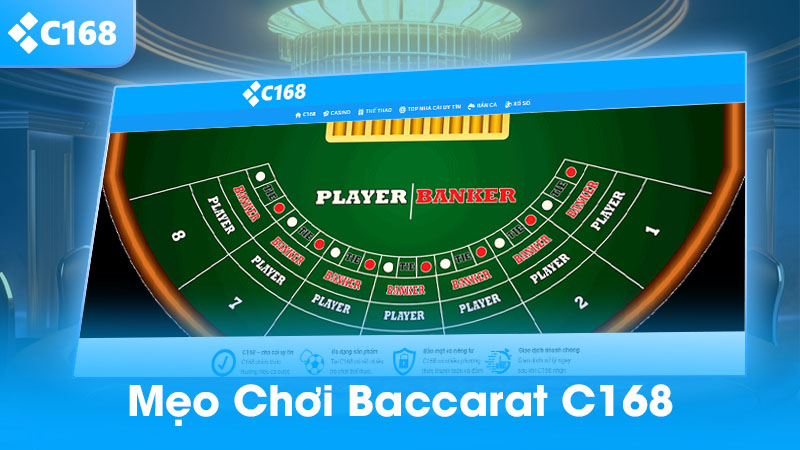 Mẹo chơi baccarat C168