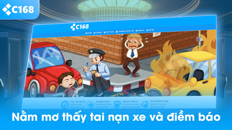 Nằm mơ thấy bản thân hoặc người khác bị tai nạn xe đột ngột